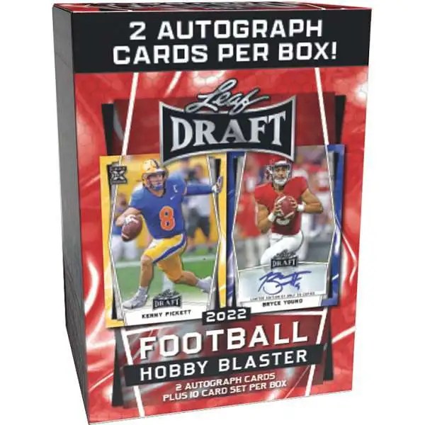 NFL Leaf 2022 Signature Series Football Trading Card HOBBY Box 1