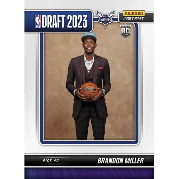 NBA Charlotte 202324 Instant RPS First Look Basketball Single