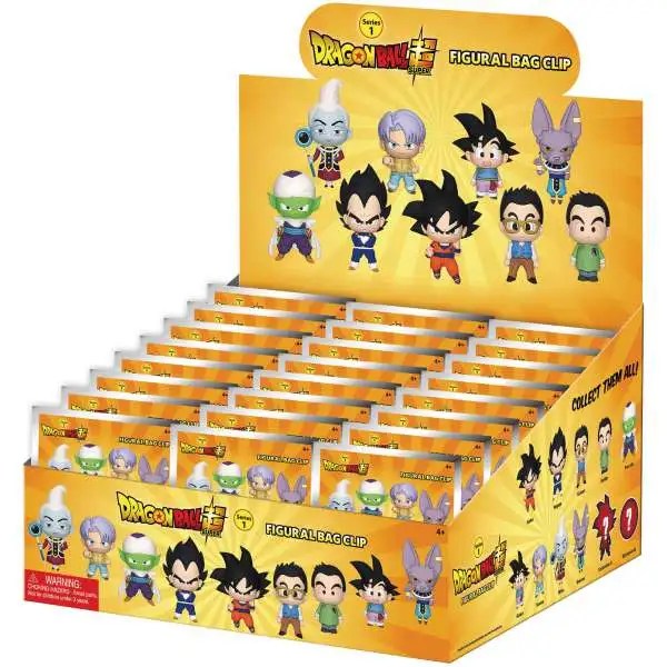 Dragon Ball 3D Figural Foam Bag Clip Dragon Ball Super Series 1 Mystery