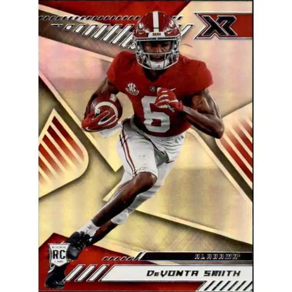 NFL 2021 Panini Prizm Draft Picks Single Card Green DeVonta Smith 186