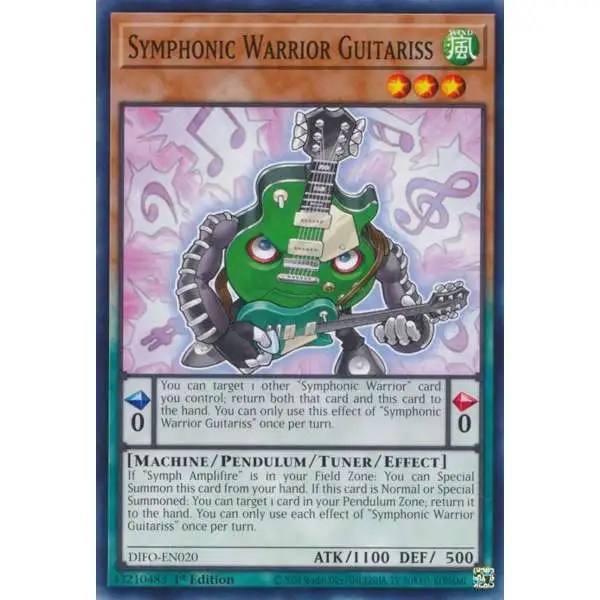 YuGiOh Trading Card Game Dimension Force Single Card Common Symphonic