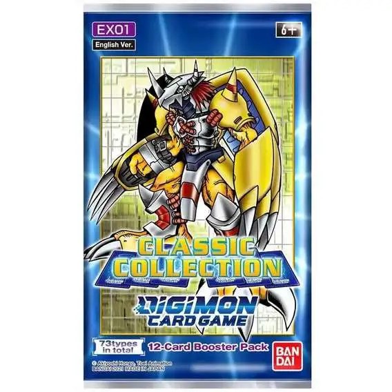 Digimon Trading Card Game Classic Collection Booster Box EX01 24 Packs