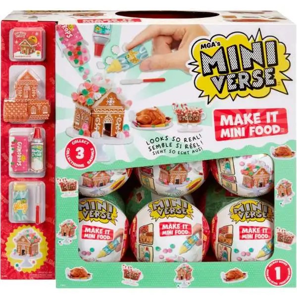 Miniverse Make It Mini Food HALLOWEEN Mystery Pack NOT EDIBLE MGA