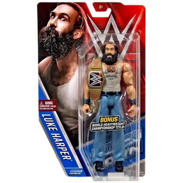 WWE Wrestling Series 60 Luke Harper 6 Action Figure Mattel Toys ToyWiz