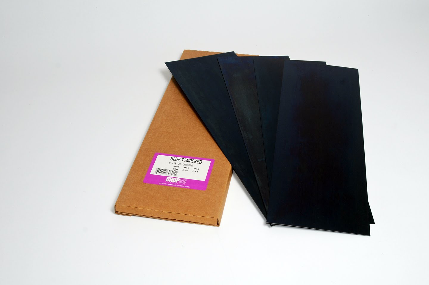 Blue Tempered Steel Shim Stock Tools & Supplies