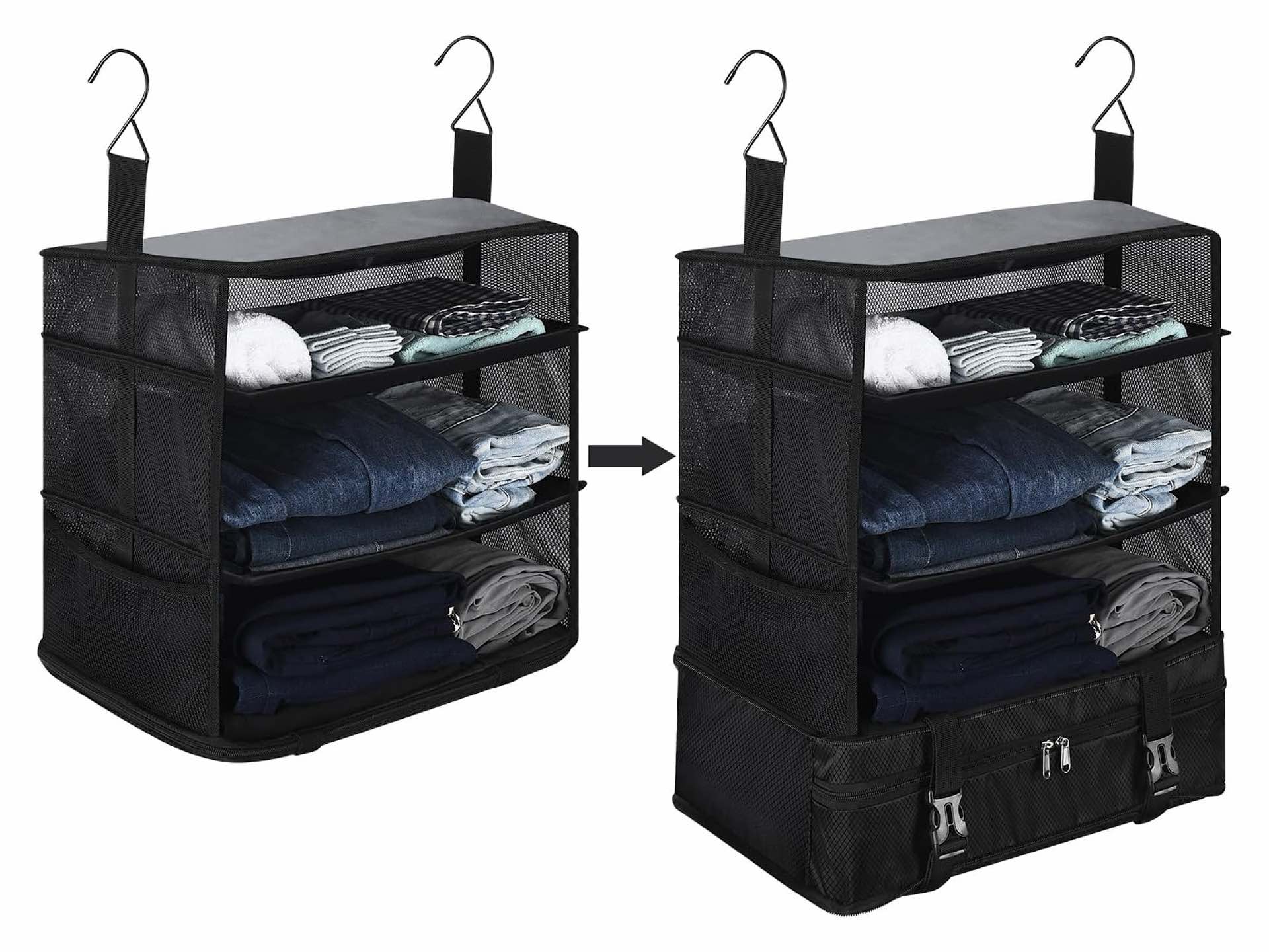 OUMEDUO Portable Hanging Travel Shelves — Tools and Toys