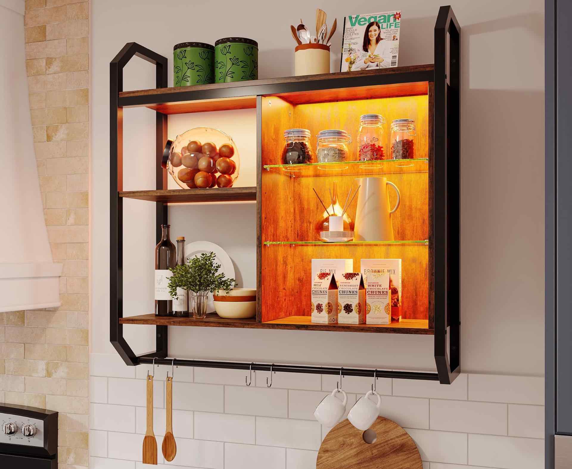 Bestier LED Floating Display Shelves — Tools and Toys