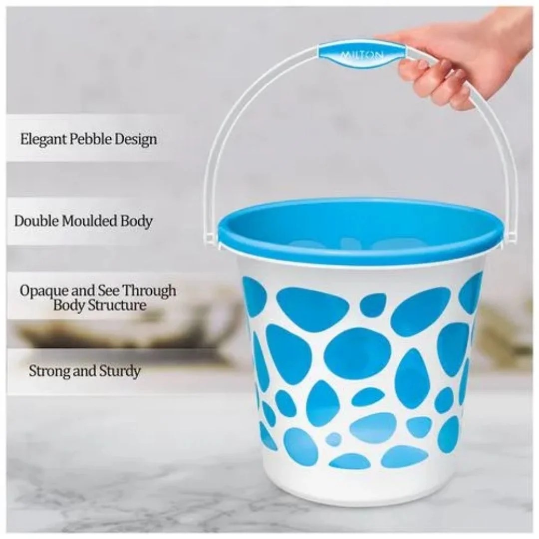 MILTON Duplex Plastic Bucket Blue 20L Tools Direct