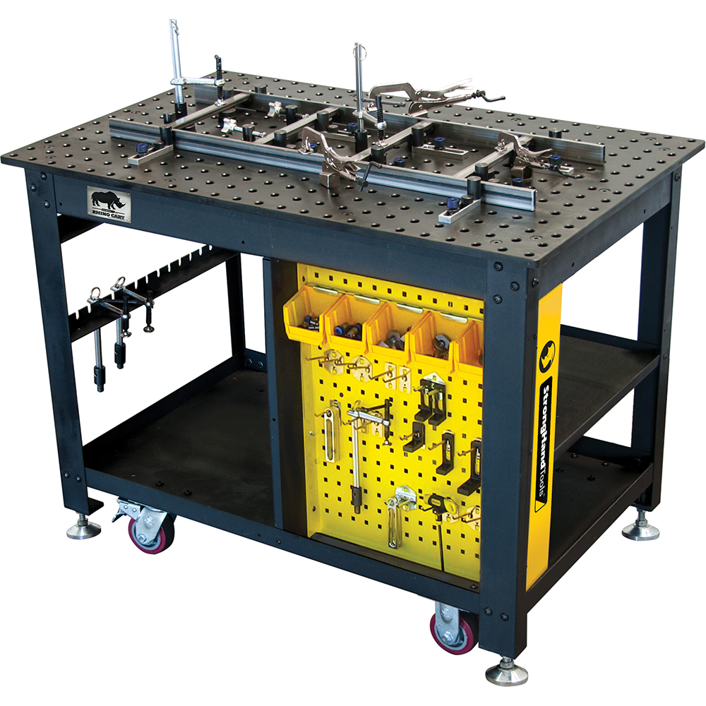 Stronghand Rhino Cart Table + 66pc Kit Tools Direct NZ