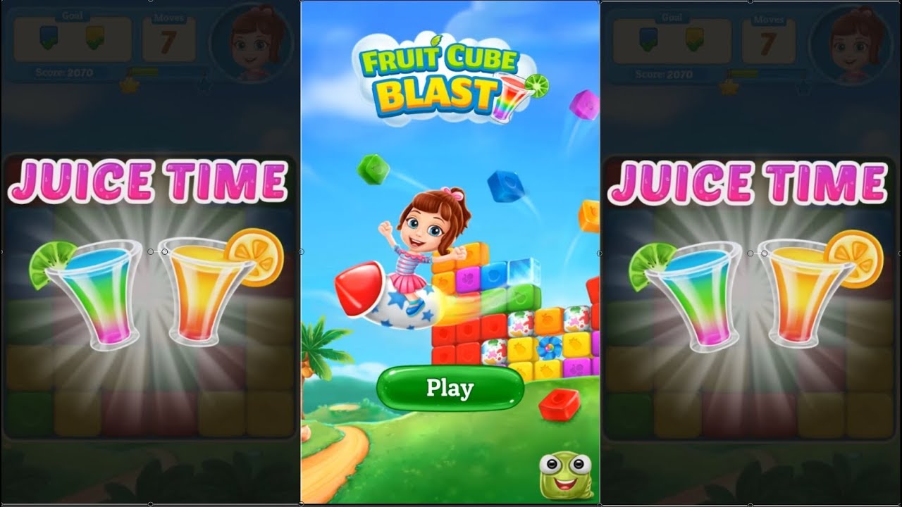 Fruit Cube Blast Mod Apk 1.6.2 with Unlimited Coins, Gems and Money Mod