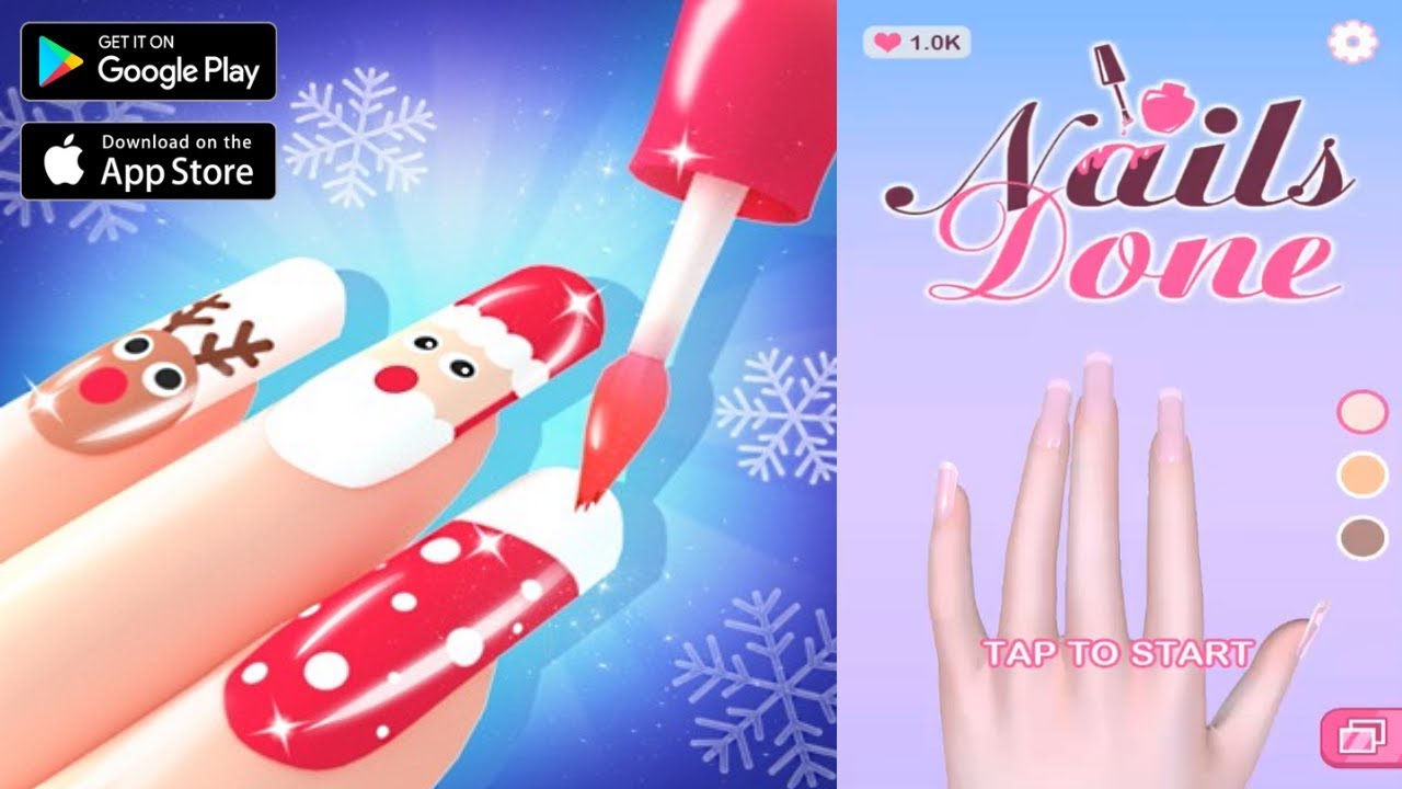Nails Done Mod Apk 1.0.1 with Unlimited Coins, Gems and Money Mod