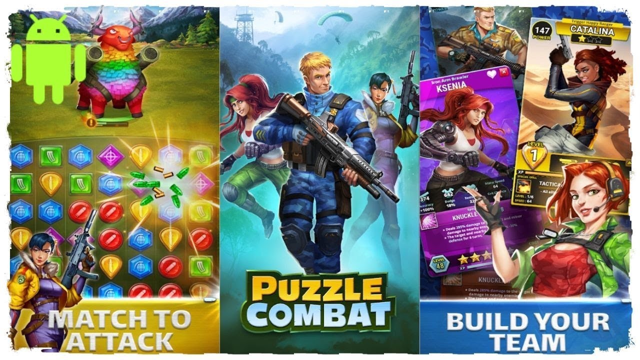 Puzzle Combat Mod Apk 15.0.6 with Unlimited Coins, Gems and Money Mod