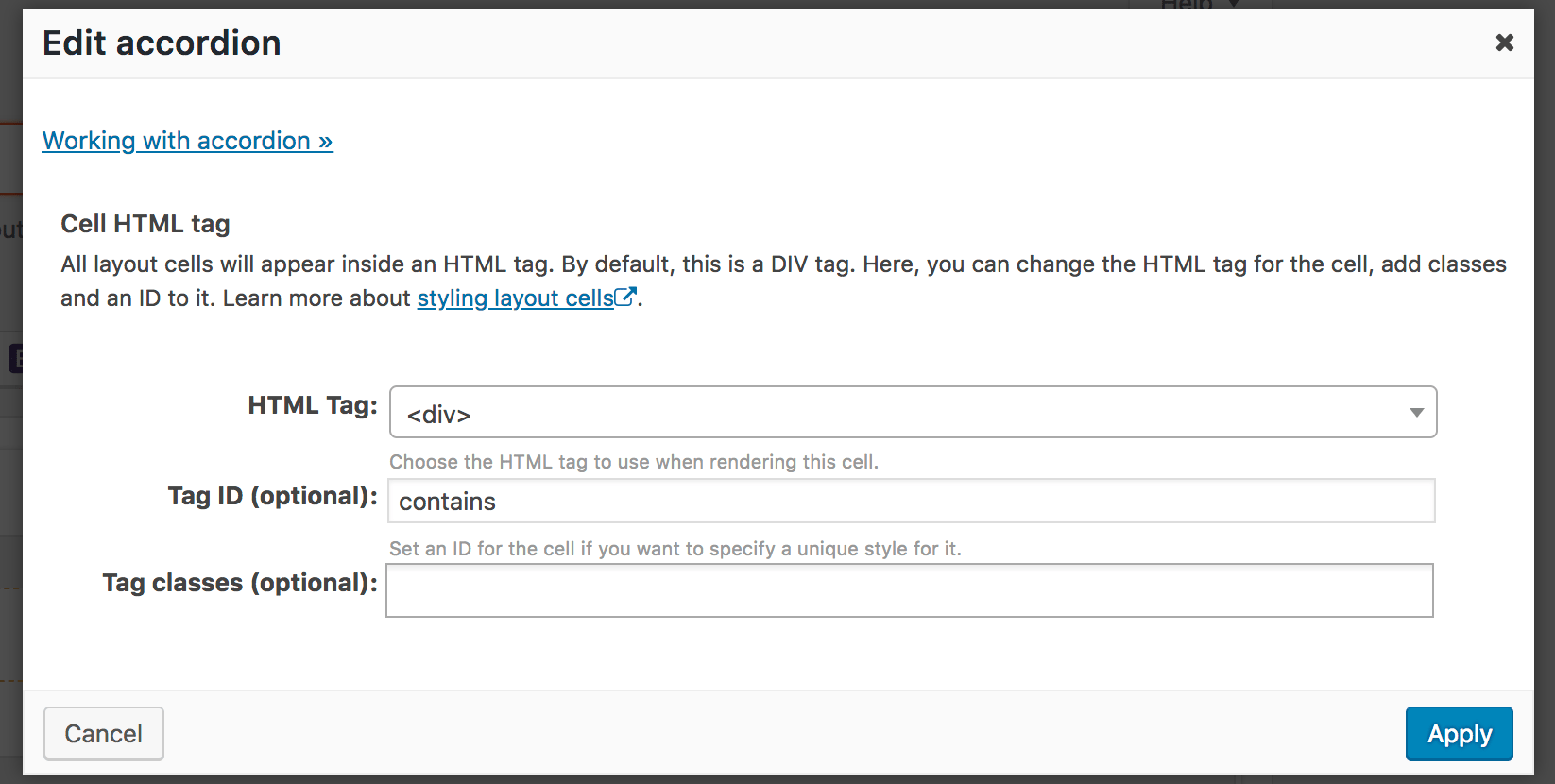 Collapsed Accordions on Page Load Toolset