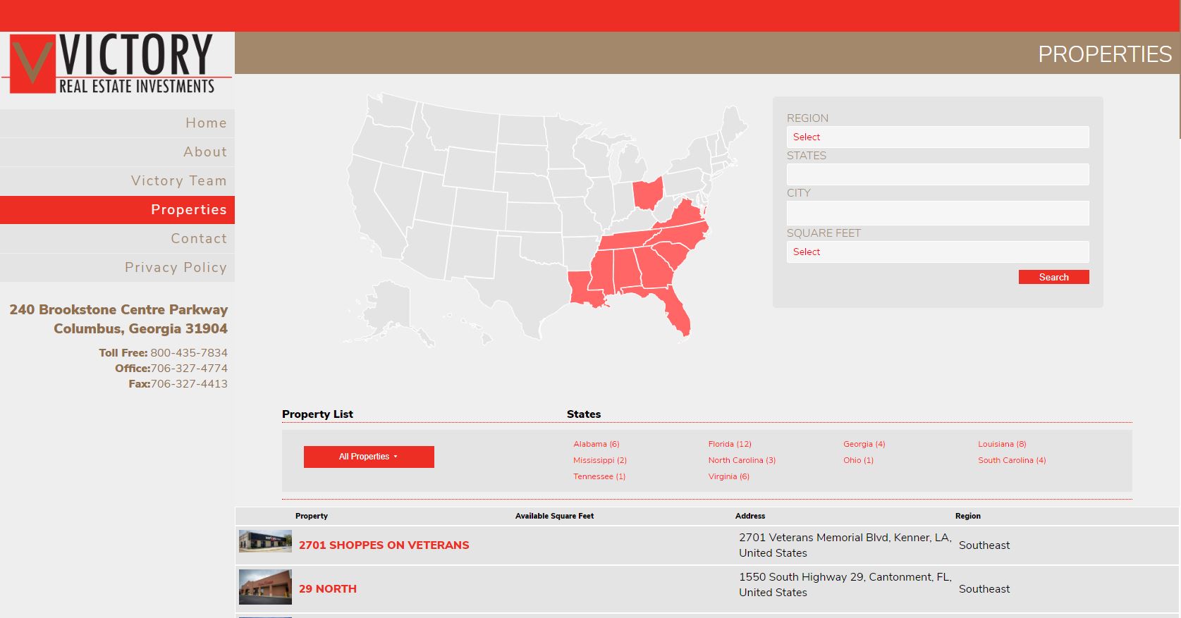 Victory Real Estate Investments Toolset Showcase