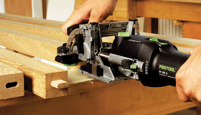 Festool Domino Df 500 Joiner, Accessories, And Dominos
