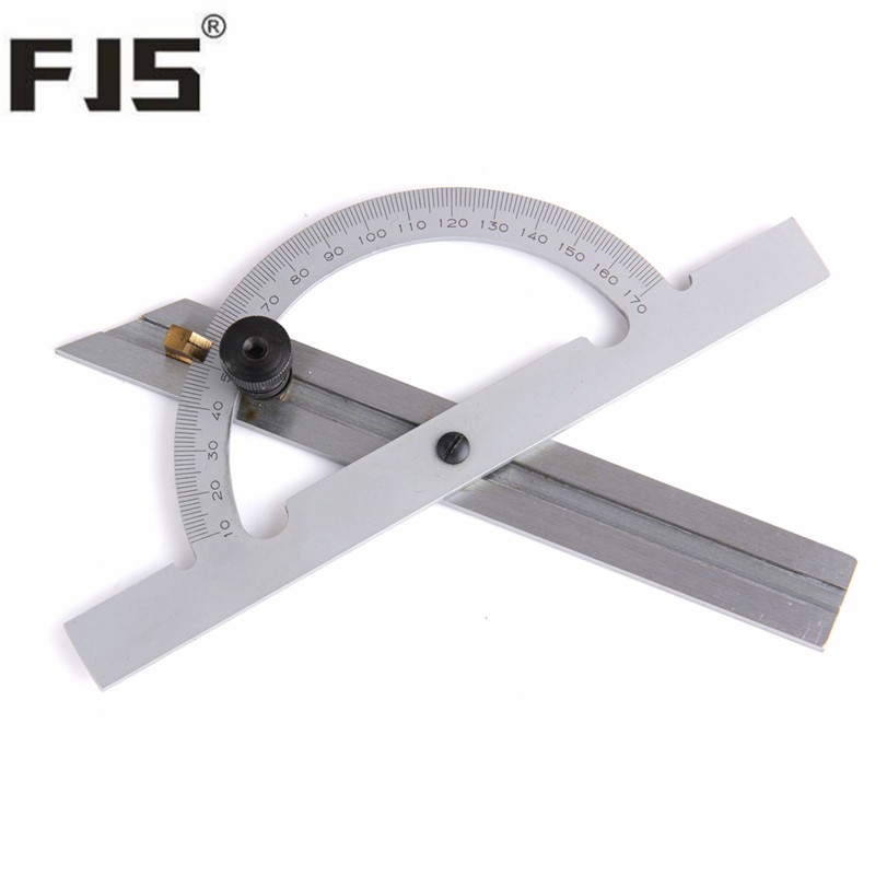 Adjustable Angle Protractor 150*100mm 10170 Degree Angle Gauge Tools Stainless Steel Caliper