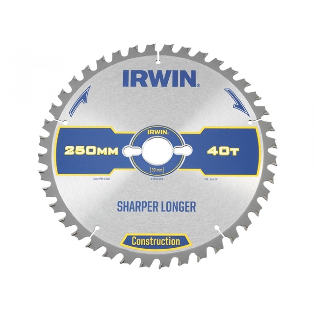Irwin Weldtec Cordless Circular Saw Blade 136 x 10mm x 18T ATB C Tools