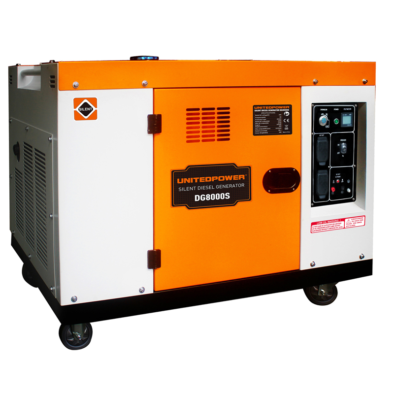 United Power Generator Diesel Series 7.7KW (Silent Type DG8000S
