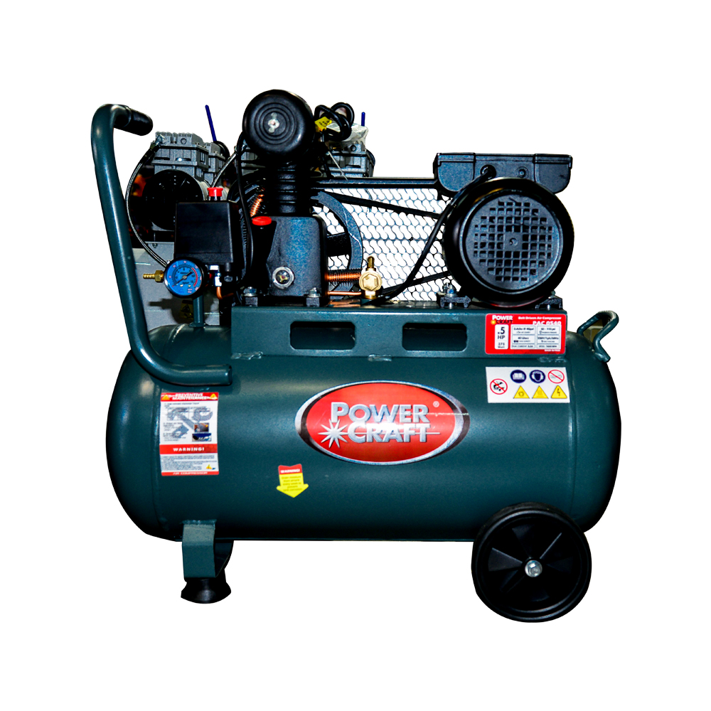 POWERCRAFT AIR COMPRESSOR .5HP HORIZONTAL PAC0540 Tools From Us