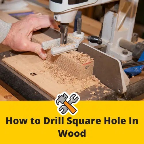 How to Drill a Square Hole in Wood (3Easy Methods) ToolsGaloreHQ