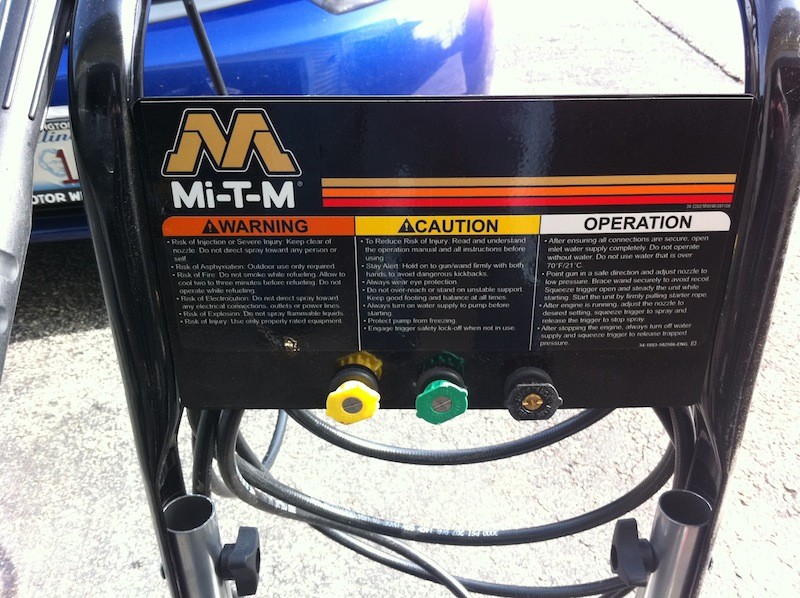 MITM CV2600 Chore Master Pressure Washer Review Tools In Action Power Tool Reviews