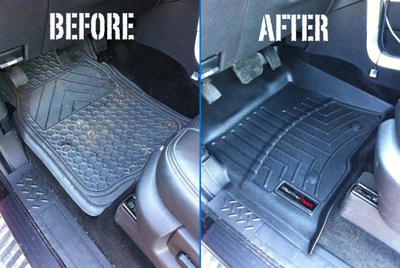 WeatherTech Digital Fit Floor Liner F150 EcoBoost Project Tools In