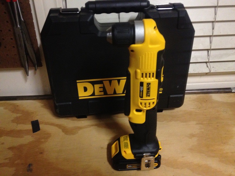 DeWALT DCD740C1 20V MAX 3/8" Right Angle Drill/Driver Kit Tools In
