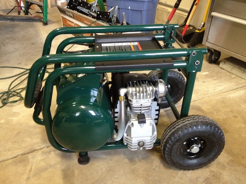 Rolair VT25BIG Air Compressor Jobsite Tough Tools In Action Power