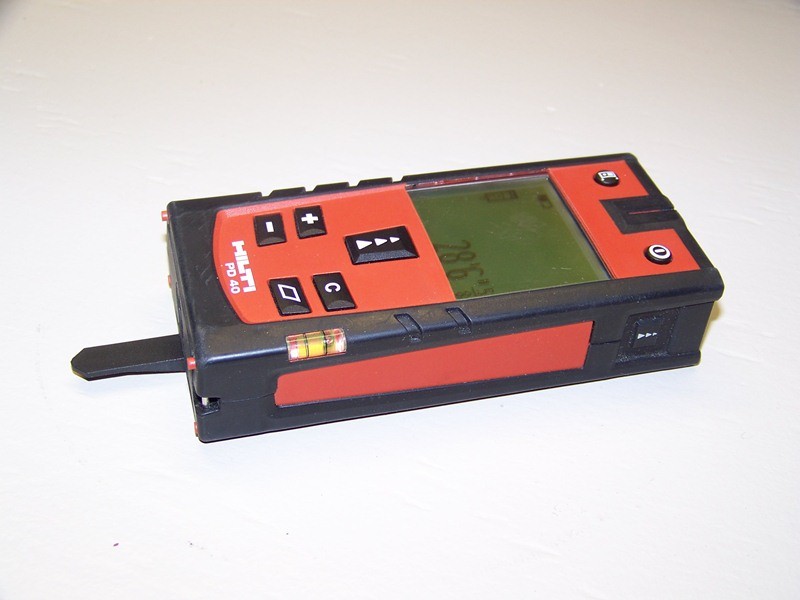 Hilti PD 40 Laser Range Meter Tools In Action Power Tool Reviews