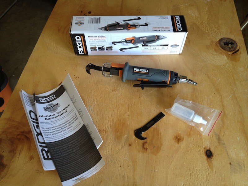 RIDGID Roofing Cutter R040SCA Hands On Tools In Action Power Tool