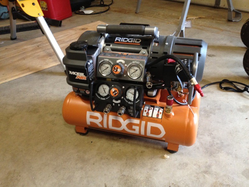 RIDGID TriStack 5 Gallon Air Compressor Review Tools In Action