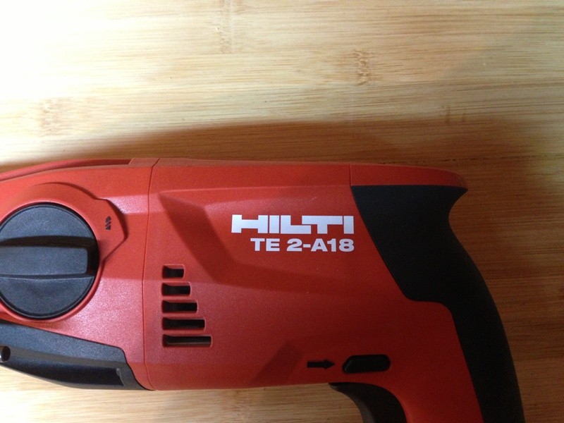 Hilti TE 2 A18 Cordless Rotary Hammer Drill Tools In Action Power