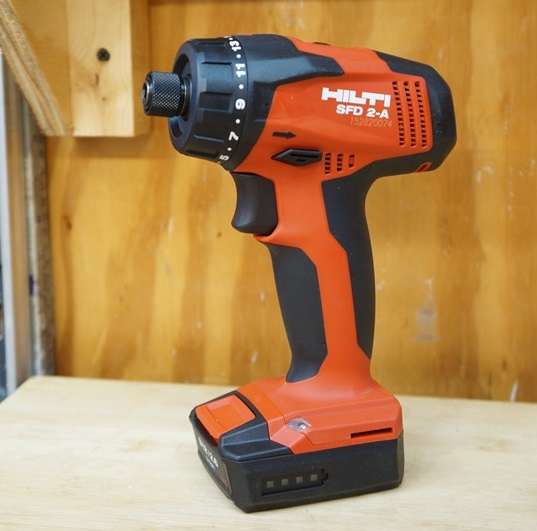 Hilti SFD 2A 12V Impact Driver Tools in Action