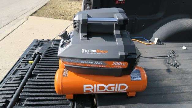 Ridgid 200 psi 4.5 Gallon Electric Compressor OF45200SS Tools In