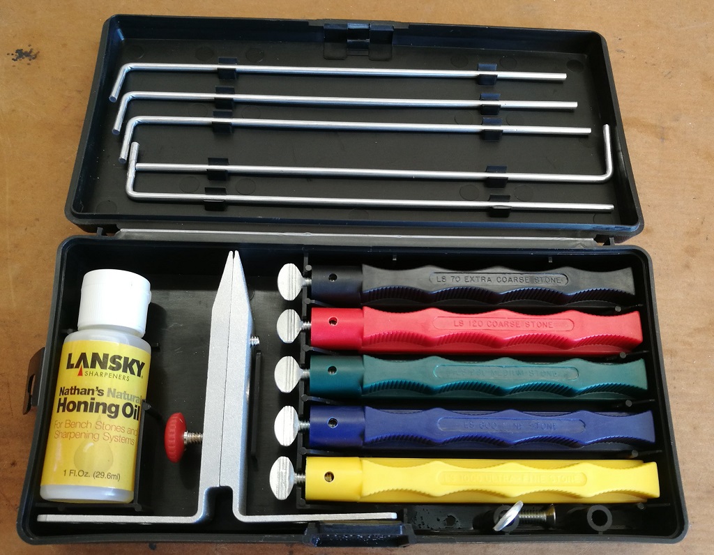 How To Sharpen A Knife Using The Lansky Sharpening System, 40 OFF