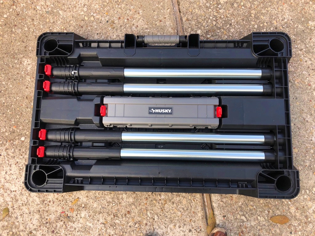 HART Portable Heavy Duty Plastic Workbench With Parts Organizer lupon.gov.ph