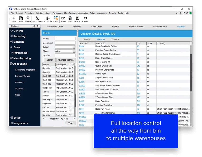 Fishbowl Software Review Features, Integrations ToolsMetric