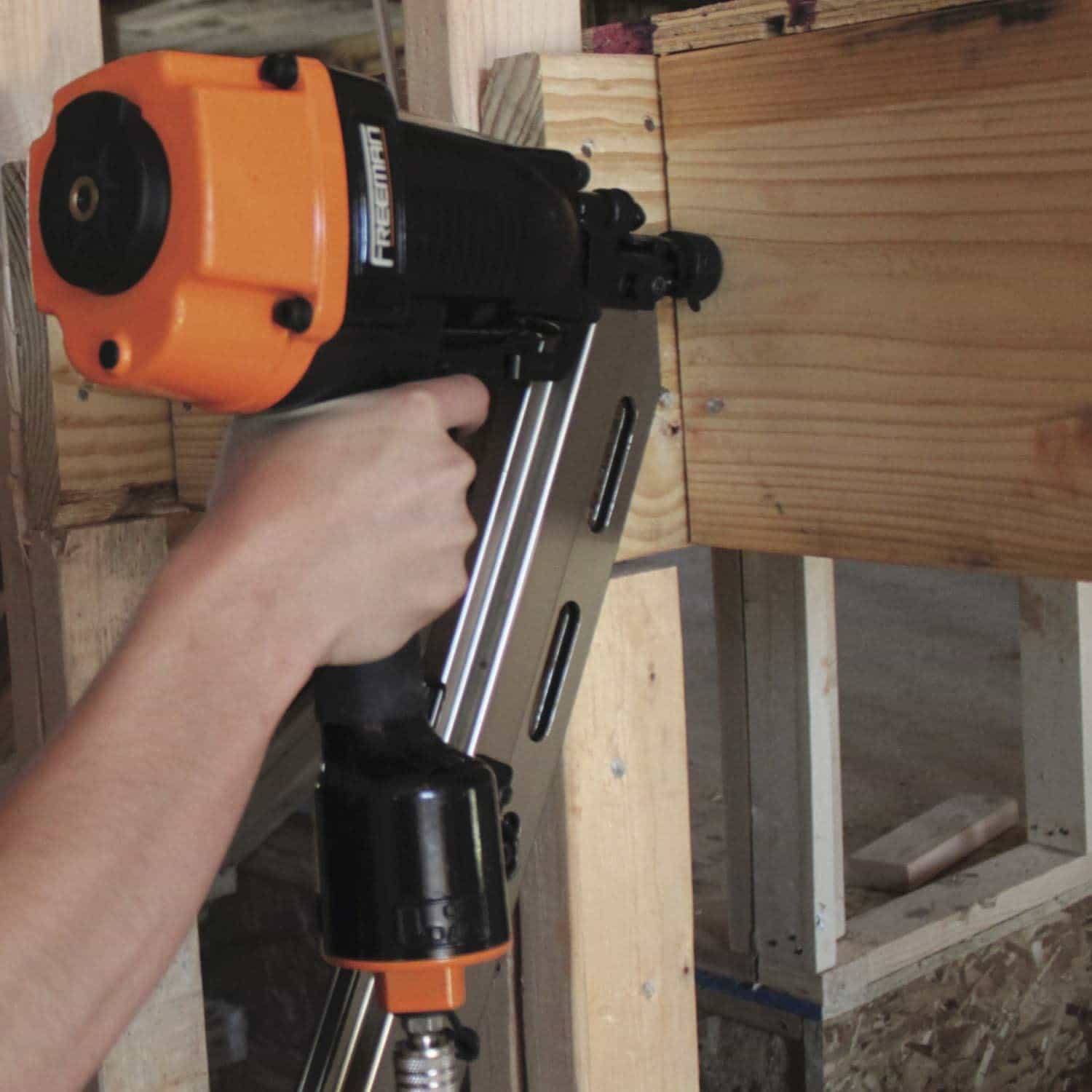 Framing Made Easy A Closer Look at the Freeman PFR2190 Nail Gun