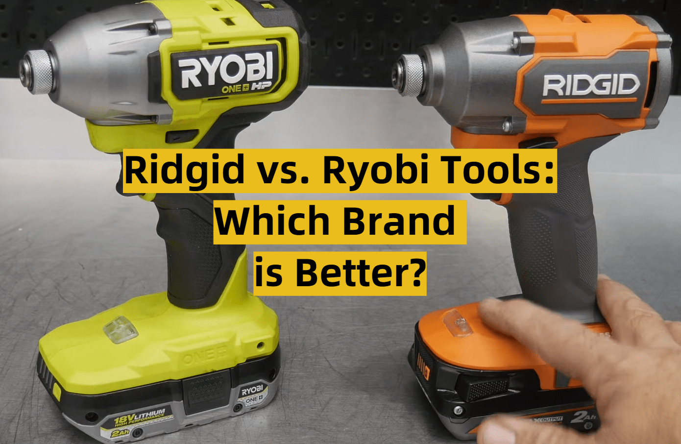 Ridgid vs. Ryobi Tools Which Brand is Better? ToolsProfy