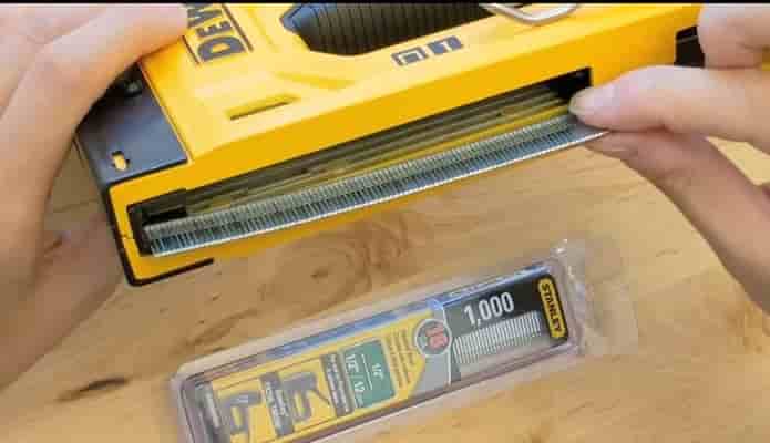 How to Load Dewalt Staple Gun