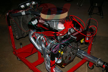 Mobile Engine Motor Testing Test Diagnostic Station Gauge Meters Stand