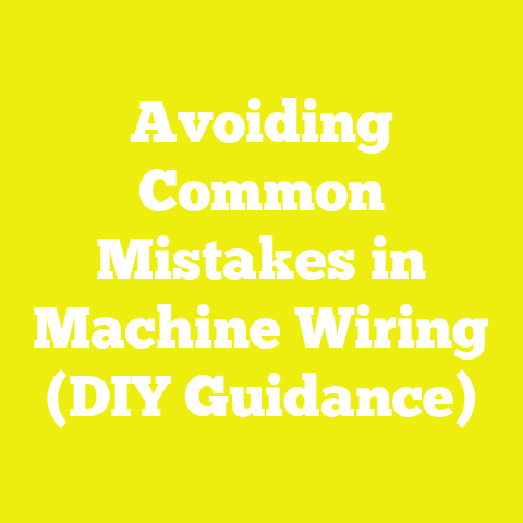 Avoiding Common Mistakes in Machine Wiring (DIY Guidance)