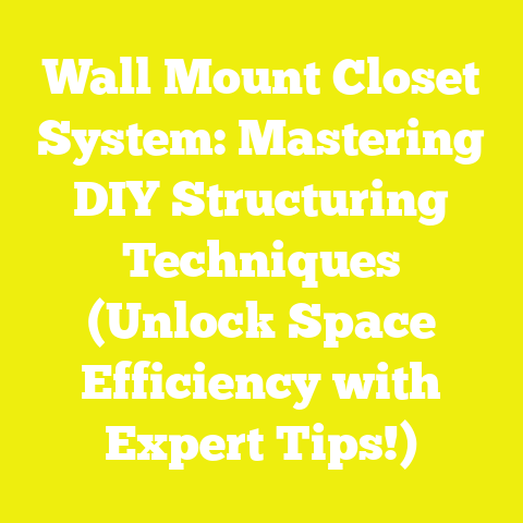 Wall Mount Closet System: Mastering DIY Structuring Techniques (Unlock