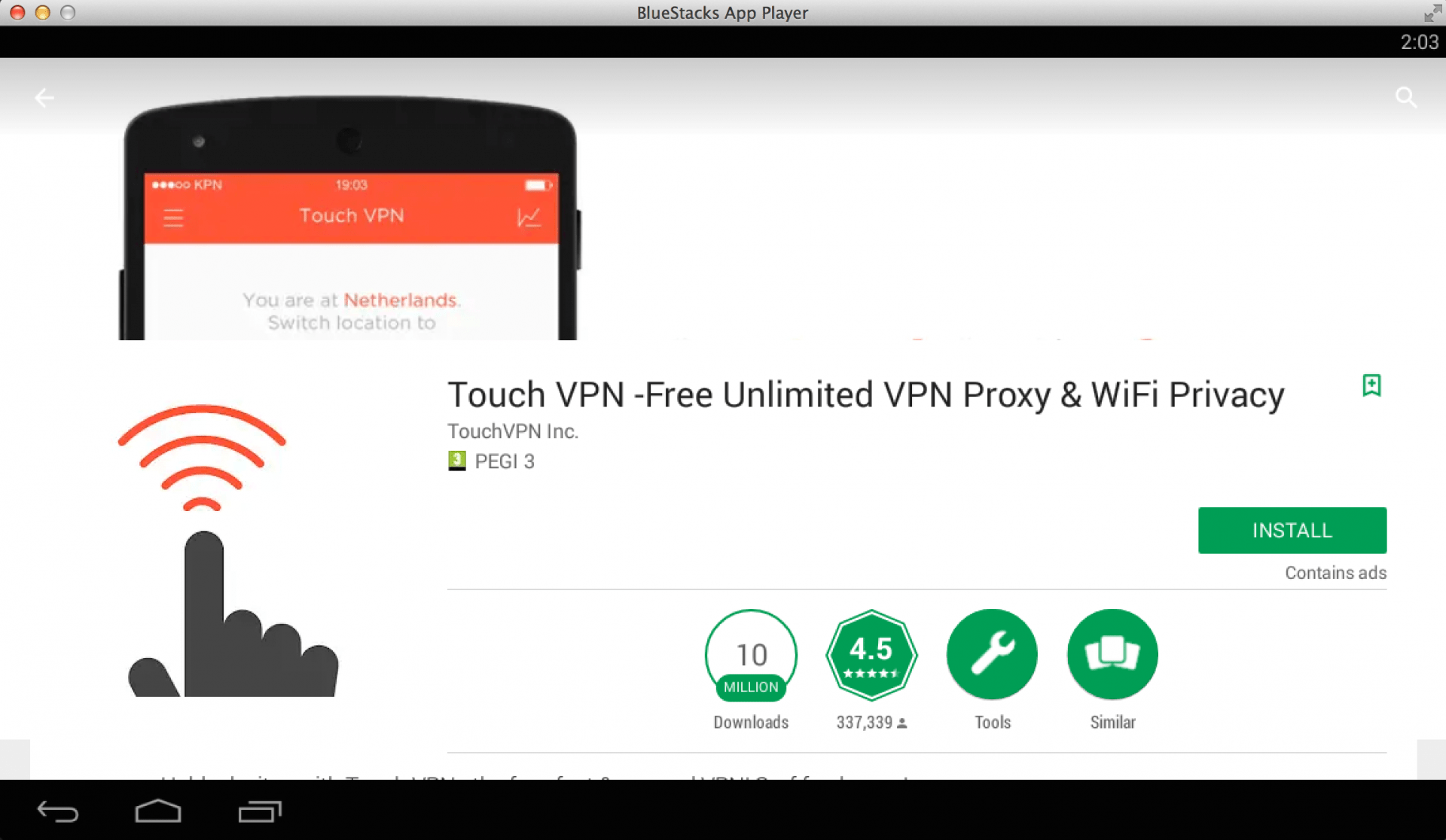 Download and Install Touch VPN for Computer Use