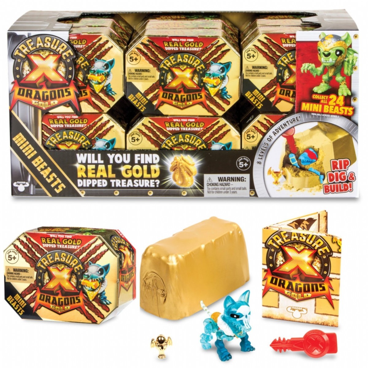 Treasure X Mini Sürpriz Paket CDU1841512 Diğer Karakterler&Figürler