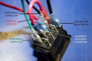 How to Wire a Winch with a Toggle Switch?