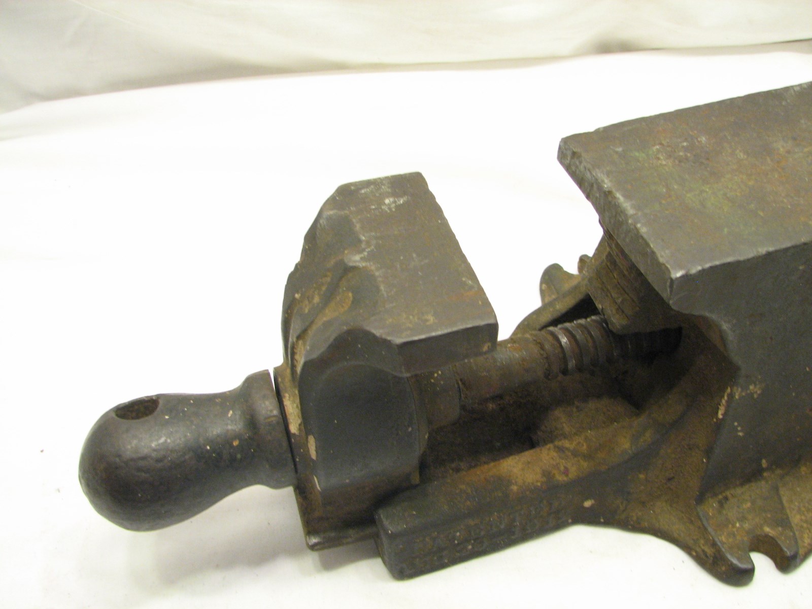 Antique Combination Anvil Vise Pipe Clamp Bench Tool 1912 Patent 380A