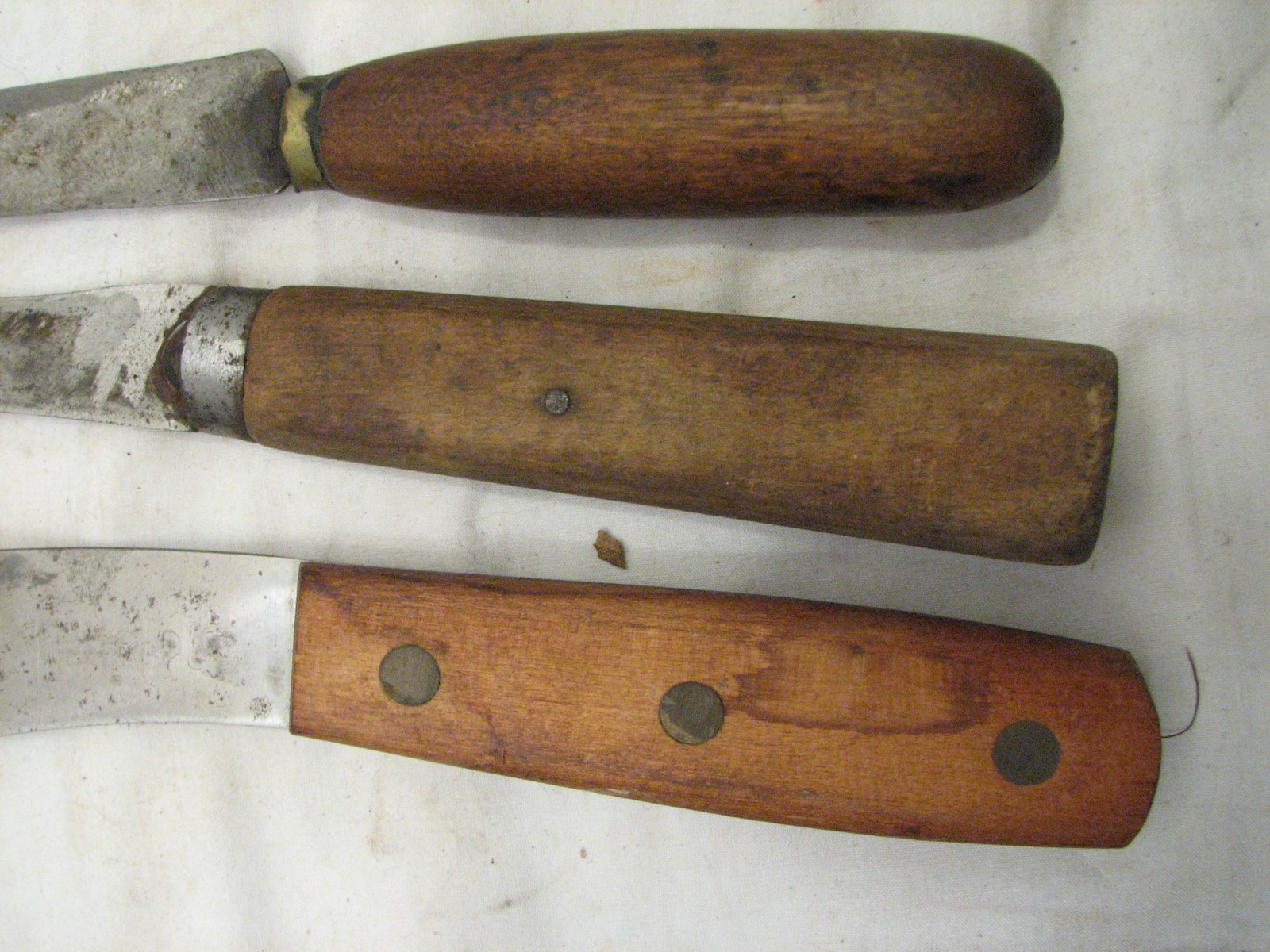 Antique Farm Butchering Tools Pig Sticker Hog Butcher Knife Cleaver