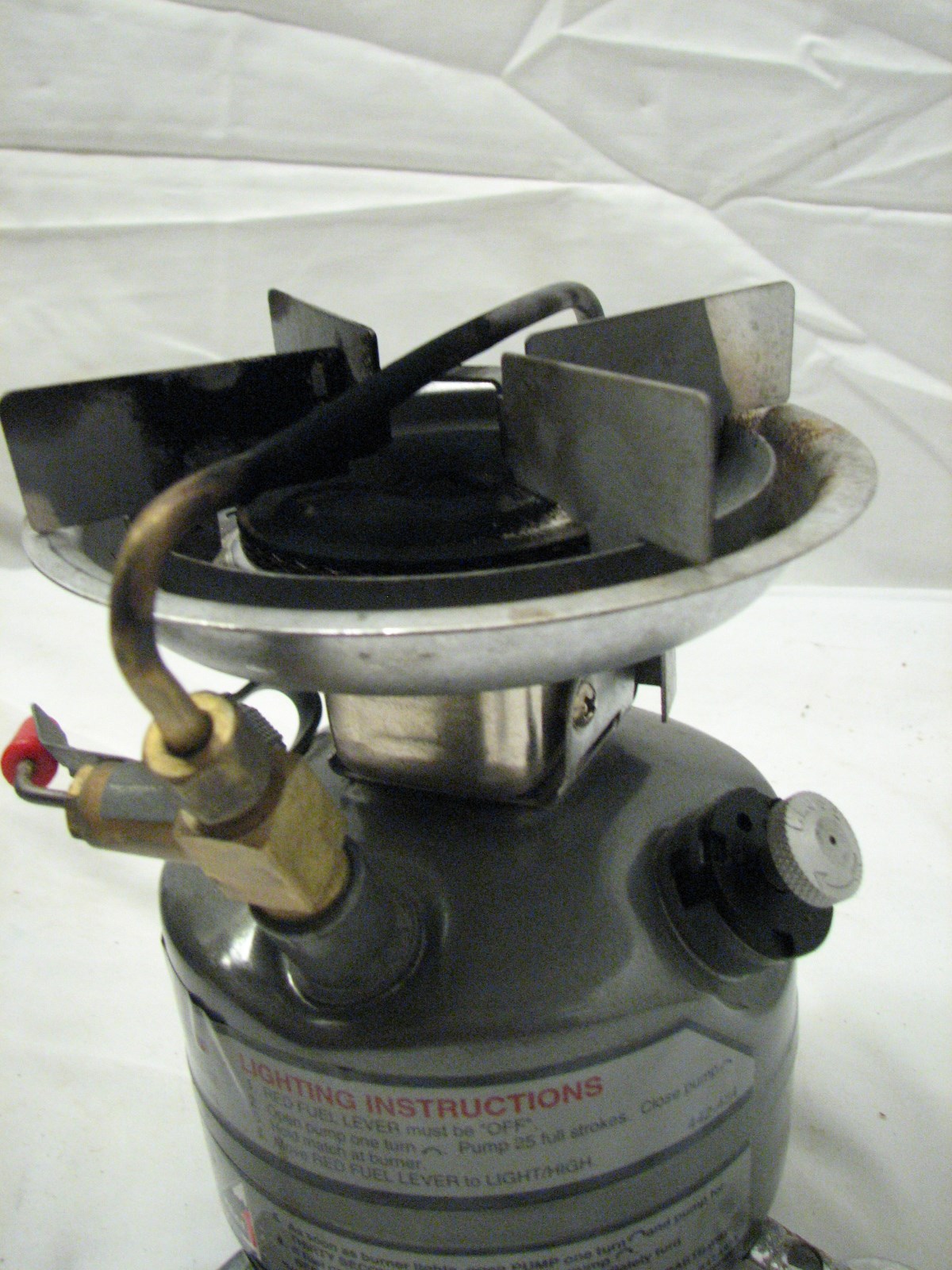 Coleman Peak1 Camping Cook Stove Feather 442 Dual Fuel Camp Peak 1 eBay