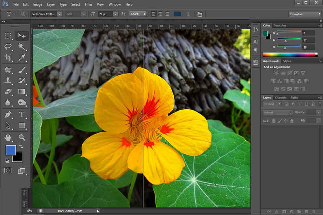 Color Adjustment ToolTutorial